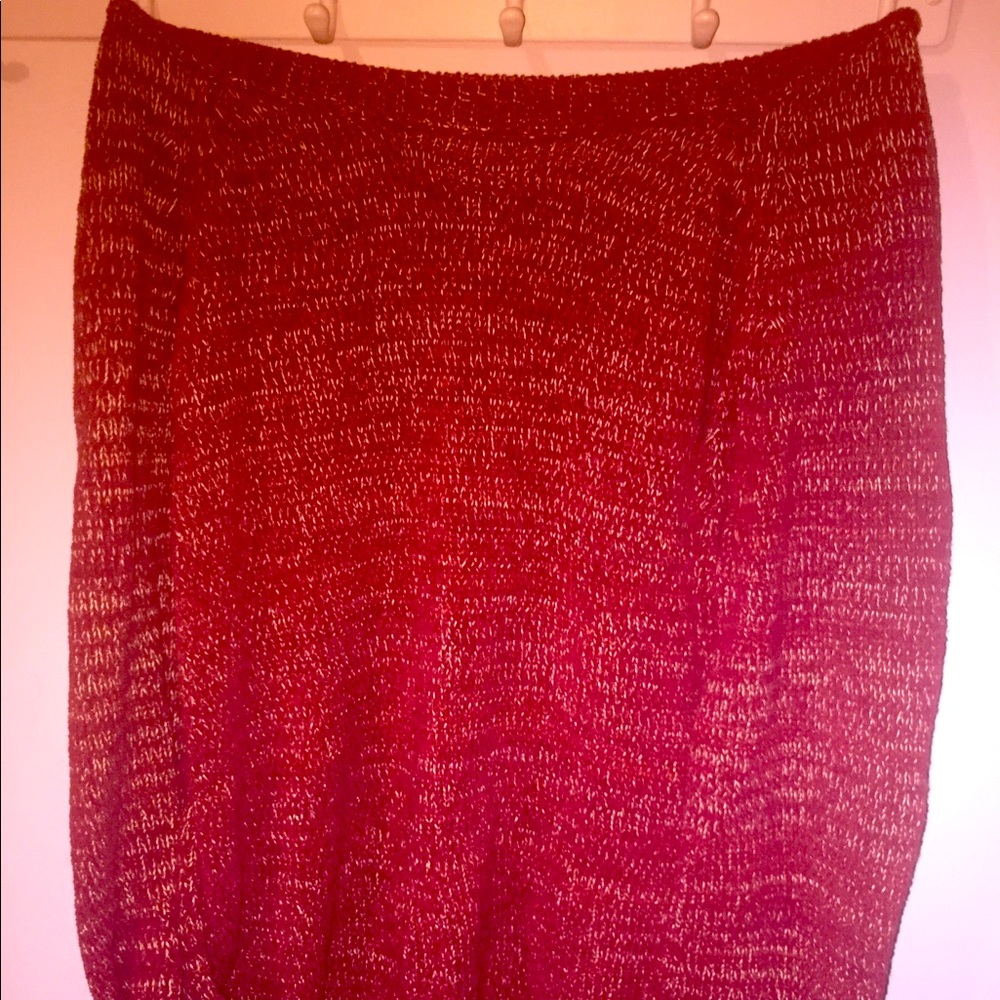 Deep Red Sweater